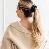 All Hair ANDI | Raven Black Oversized Athletic Scrunchie