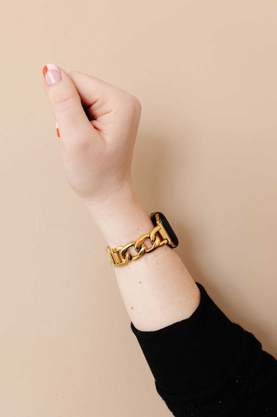 Watch Bands ANDI | Chunky Gold Chain Watch Band