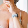 Watch Bands ANDI | Baby Blue Scrunchie Band Compatible With Apple Watch