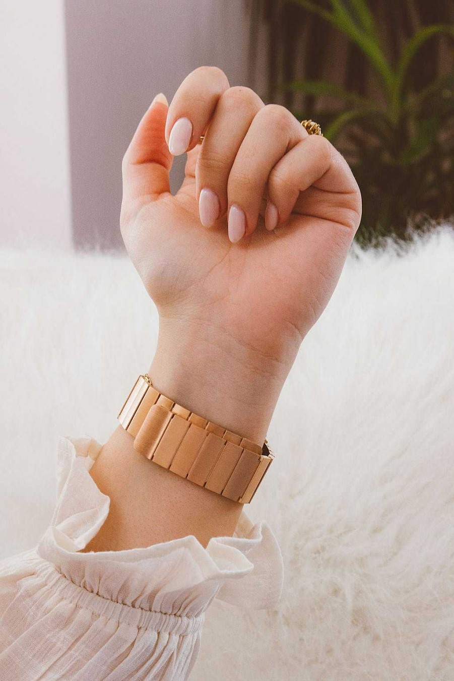 Watch Bands ANDI | Magnetic Rose Gold Watch Band