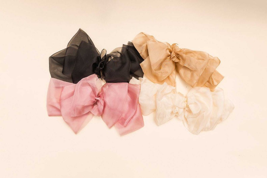 All Hair ANDI | Chiffon Bow Barrette - Multiple Colors