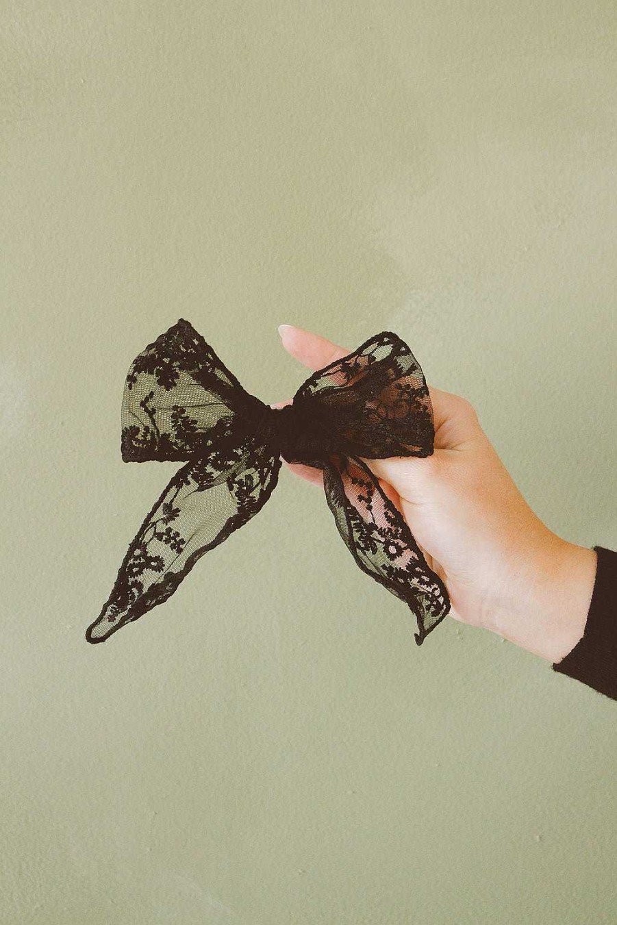 All Hair ANDI | Coraline Lace Bow Clip